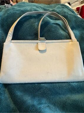 Dofan Made in France vintage mid-century modern top-handle handbag